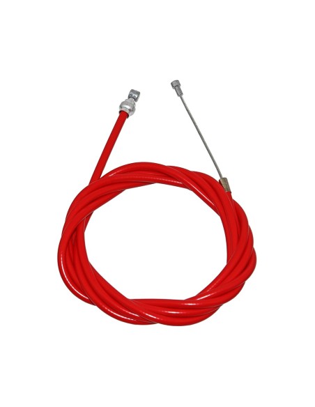 Brake Cable 70/75 w/Liner Red.